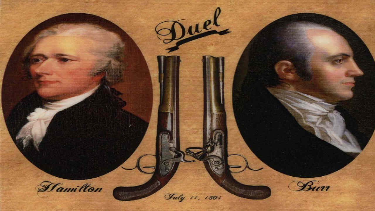 Aaron Burr and Alexander Hamilton